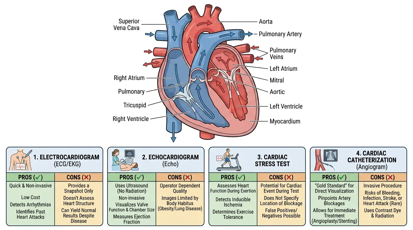 Cardiac Tests: Pros and Cons Explained