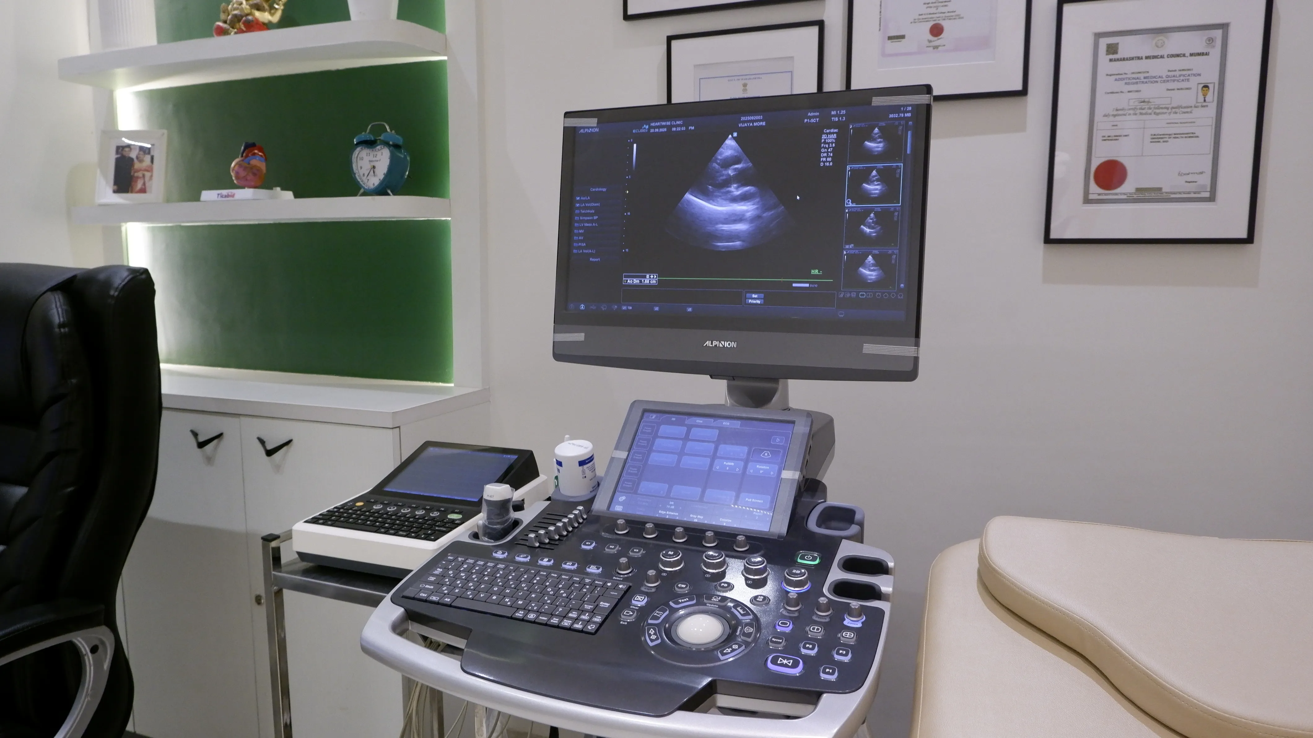 Heartwise Cardiology clinic interior and facility